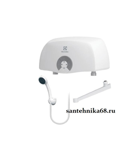 Электрический водонагреватель проточный Electrolux Smartfix 2.0 T S (3,5 кВт) кран+душ