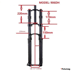 Вилка PARTNER Model 906DH