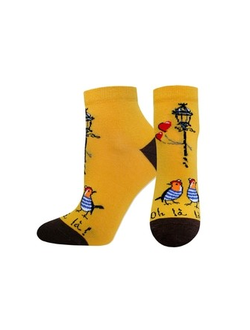 Носки женские хлопок  Брестские Classic Арт. 21с 1145 рис. 455 горчичный