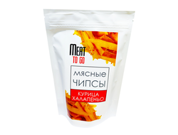 Мясные чипсы из курицы "Халапеньо" ТМ "Meat to Go" 50г