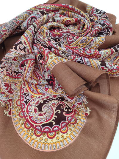 Павловопосадский платок Подарок с Востока 2042-16