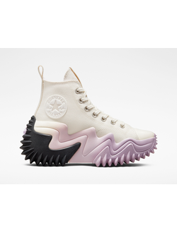 Женские Кеды Converse Run Star Motion Hi platform canvas 172891c белые высокие Конверсы на платформе