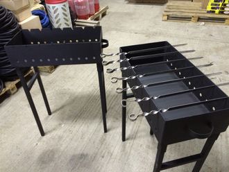 Мангал 600х300х150х3 арт. 4008