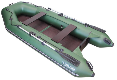 МОТОРНАЯ ЛОДКА АКВА 3200 С (СТАЦИОНАРНЫЙ ТРАНЕЦ СЛАНЬ-КНИЖКА)