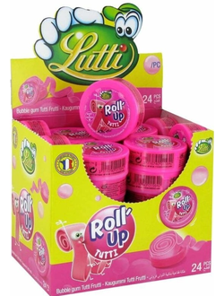 Жевательная резинка Roll Up Tutti Frutti (1метр) 29g (24 шт)