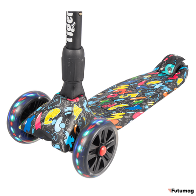 Детский самокат TechTeam Tiger Print 2022 Экстрим