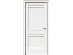 Классическая дверь Triadoors L11 белый сатин