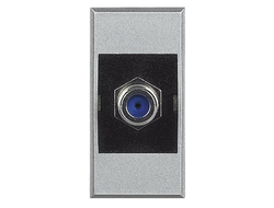 HC4269F Bticino, Axolute, TV разъем тип F, 1 модуль, алюминий