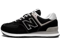 New Balance 574 Black Grey мужские