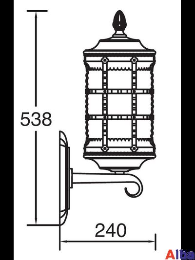 Barselona 81201 bg Парковый светильник