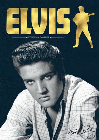 Elvis Official Календарь 2018 ИНОСТРАННЫЕ ПЕРЕКИДНЫЕ КАЛЕНДАРИ 2018 INTPRESSSHOP