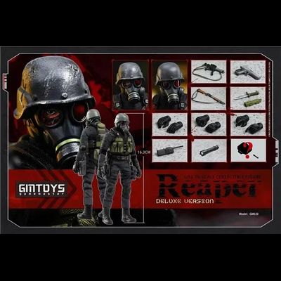 Ханк, лидер USS Alpha Team (Resident Evil, Обитель Зла) - Коллекционная фигурка 1/12 Reaper (GM520) - Gmtoys