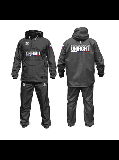 Ветрозащитный костюм универсальный бой BRAVEGARD UNIFIGHT черный