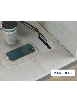 Пропуск кабельный PARTNER (пластик)