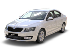 Автомобильные чехлы Skoda Octavia A7 Elegance с задним подлокотником с 2013-2020 г.в.