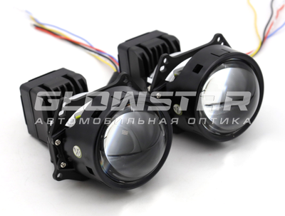 Билед модули Aozoom K3 Dragon Knight New DK200 (III поколение) 3.0 дюйма, 2 чипа, 5500K, 12V, 50W/60W, крепление 3R