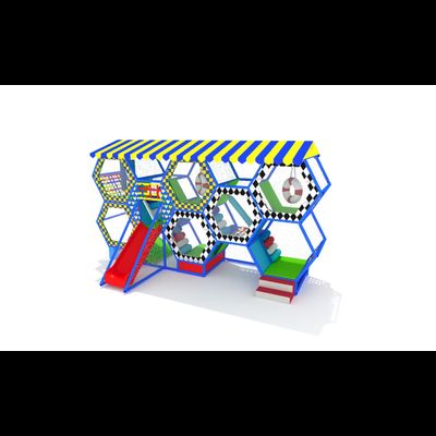 Игровой лабиринт «Соты» 4,8 х 1,2 х 2,45 м.