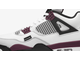 Nike Air Jordan Retro 4 PSG (Paris Saint Germain) вблизи