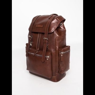 Кожаный рюкзак Voltaggio Premium brown (арт. 3091-53)