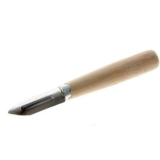 Овощечистка 14,5 см. с деревянной ручкой