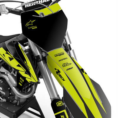 Наклейки на мотоцикл KTM 125-450 SX, SXF 2019-2022, EXC 2020-2023/GR8 #8073