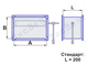 Клапан обратный прямоугольный КОП 400х200