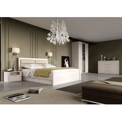 Спальня Элана бодега белая комплект