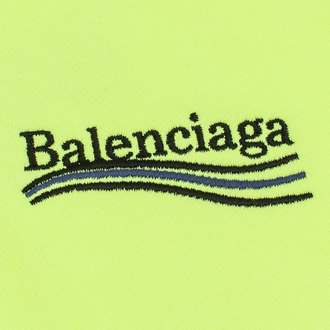 BALENCIAGA  худи салатовая