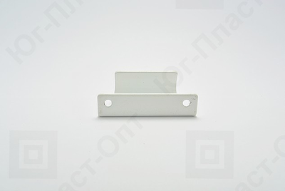 Ручка балконной двери белая металлическая