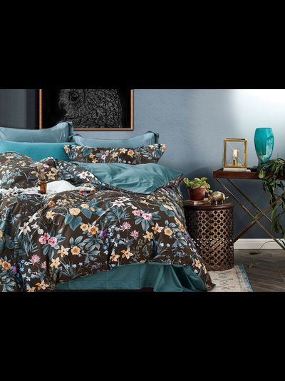 Постельное белье мако-сатин полутороспальное 150x200x1 180x230x1 50x70x1 70x70x1 TIS04-872