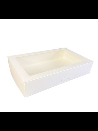 Коробка кондитерская (белая), 200*120*40мм