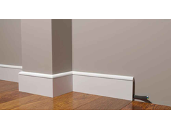 Напольный плинтус Decor-Dizayn DD715, для покраски, влагостойкий, ударопрочный, 2 метра