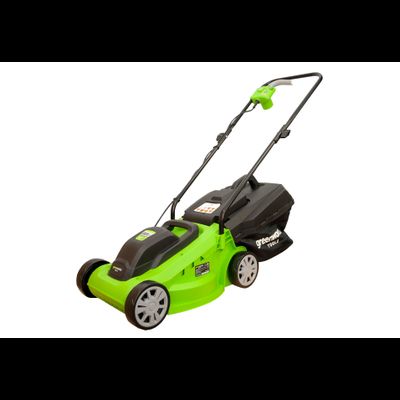 Электрическая газонокосилка Greenworks GLM1232