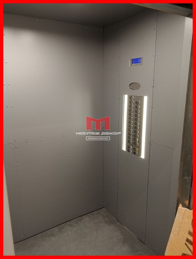 Защита лифта композитом