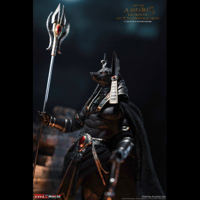 Анубис в серебряном - Коллекционная фигурка 1/12 SCALE Anubis, God of the Underworld, Silver (PL2024-228) - TBLeague