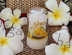 Купить тайский дезодорант кристалл Grace с ароматом Манго, узнать как пользоваться