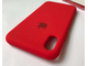 Чехол - накладка силиконовый Apple Silicone Case для iPhone X/Xs красный