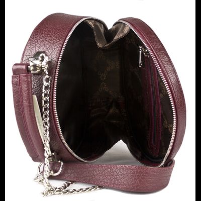 Кожаная женская сумка Tassitano bordo (арт. 8037-09)