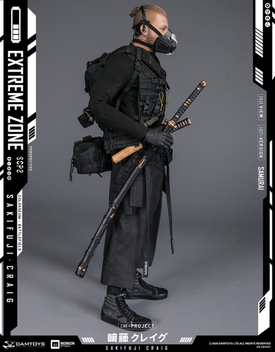 Самурай Сакифудзи Крейг - Коллекционная ФИГУРКА 1/6 scale EXTREMEZONE Samurai SAKIFUJI CRAIG (EBS001) - DAMTOYS