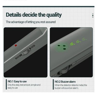 Ручной портативный металлоискатель ANENG DM3004A