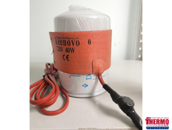 Гибкая нагревающая пластина 40 Вт 220 В (200х60) (терм.1) 6 люв. Keenovo (Внешний датчик температуры на 0 градусов по Цельсию (порог включения -5/+5 град)