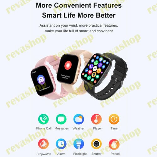 revashop-смарт-часы-COLMI P68-AMOLED-экран- водостойкие-тэги, поисковая система-интернет- водостойки