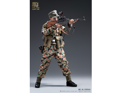 Немецкий солдат - Коллекционная ФИГУРКА 1/6 WWII German Waffen-SS Soldier (AL100044) - Alert Line