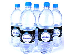 Вода "Зам-Зам" 5 литров в комплекте из 1 литровых бутылок  купить в Москве