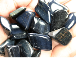 Соколиный глаз (тигрово-соколиный глаз), галтовка в ассортименте  (20-25 мм, вес: 5-7 г) №5485