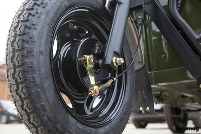 Грузовой электротрицикл Rutrike D4 NEXT КАБИНА 1800 72V1500W зеленый