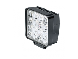 Фара светодиодная 48W, 12 LED, рабочий свет (заливающий свет),110*110*72мм OffRoadTeam NL-W4048R