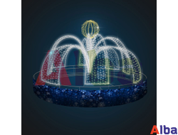 Фонтан светодиодный Вулкан ( с подиумом)