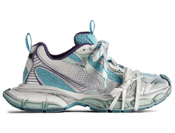 Balenciaga 3XL Sneakers Grey Blue Mesh