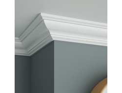Карниз потолочный (профиль) из архитектурного ЛДФ декора ULTRAWOOD (Ультравуд) CR 019